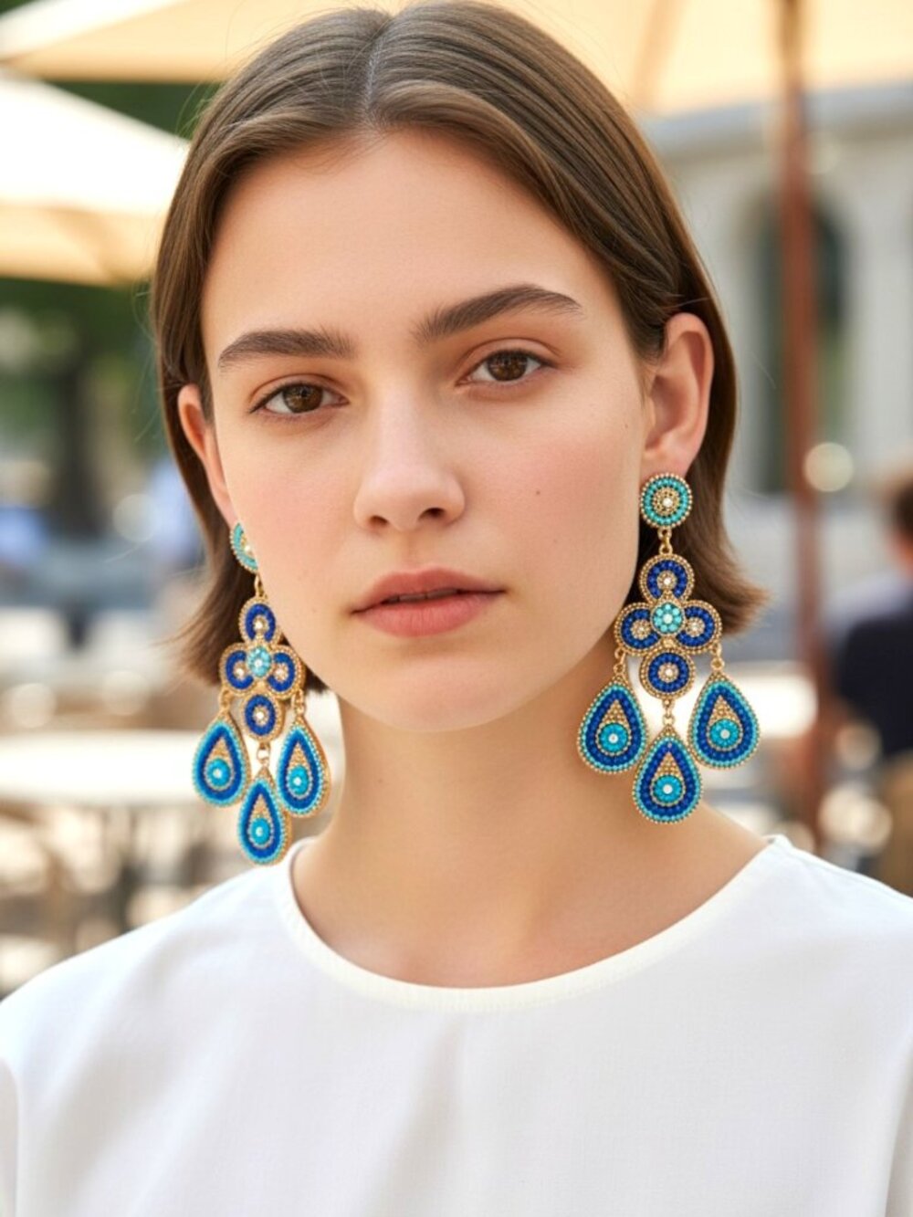 Lovisa Gold Seed Bead Earrings